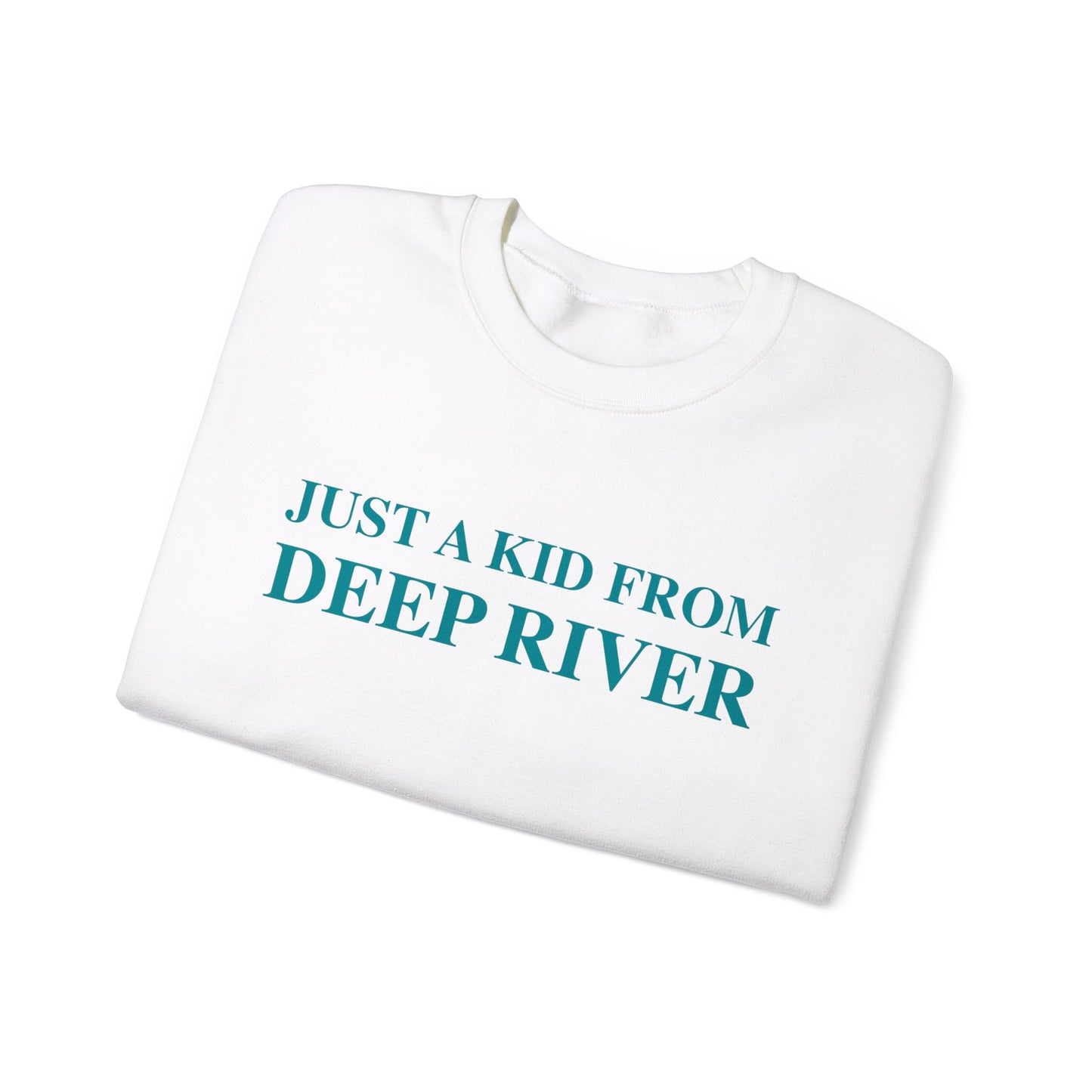 Just a kid from Deep River Unisex Heavy Blend™ Crewneck Sweatshirt