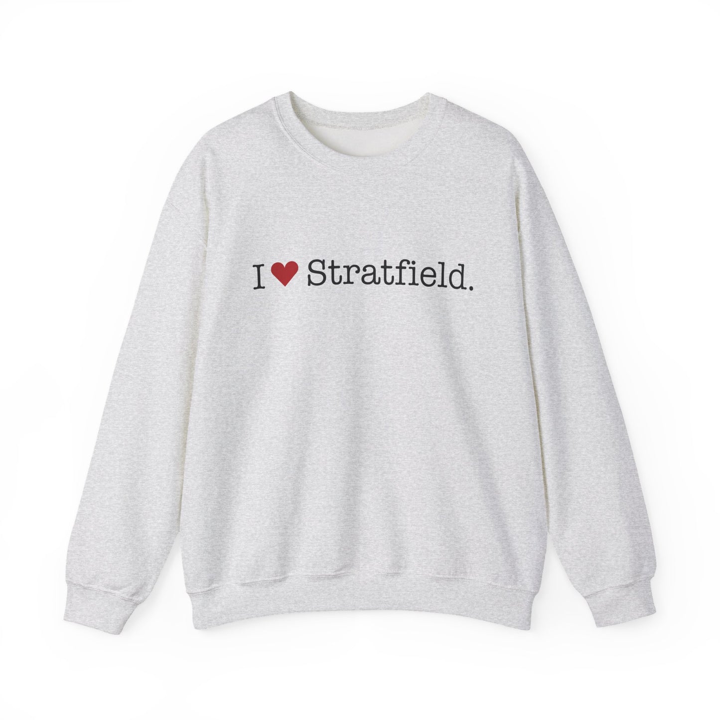I Heart Stratfield. Unisex Heavy Blend™ Crewneck Sweatshirt
