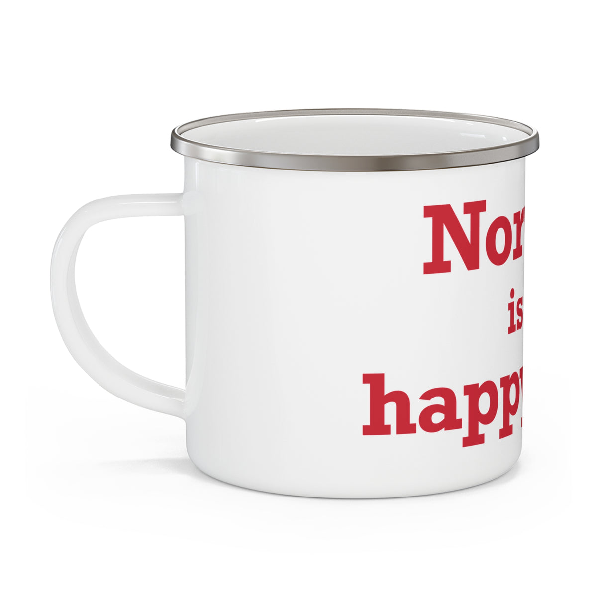 Norwich is My Happy Place Camping Mug