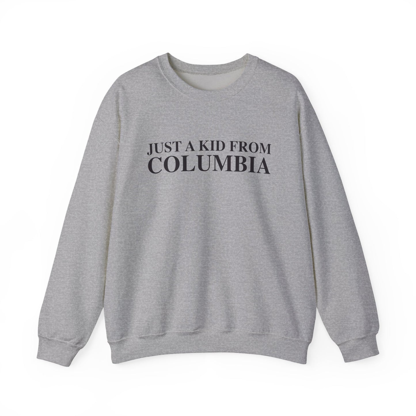 Just a kid from Columbia Unisex Heavy Blend™ Crewneck Sweatshirt