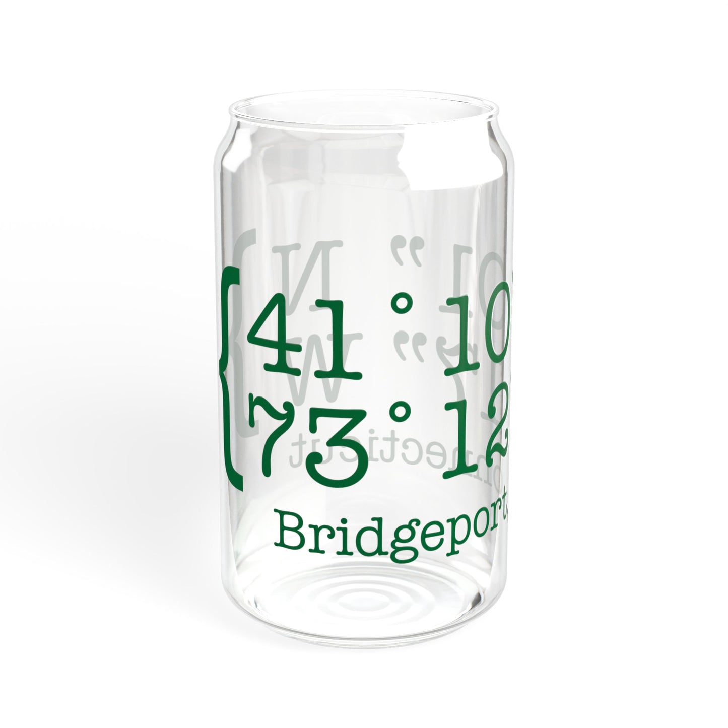 Bridgeport Coordinates Sipper Glass, 16oz