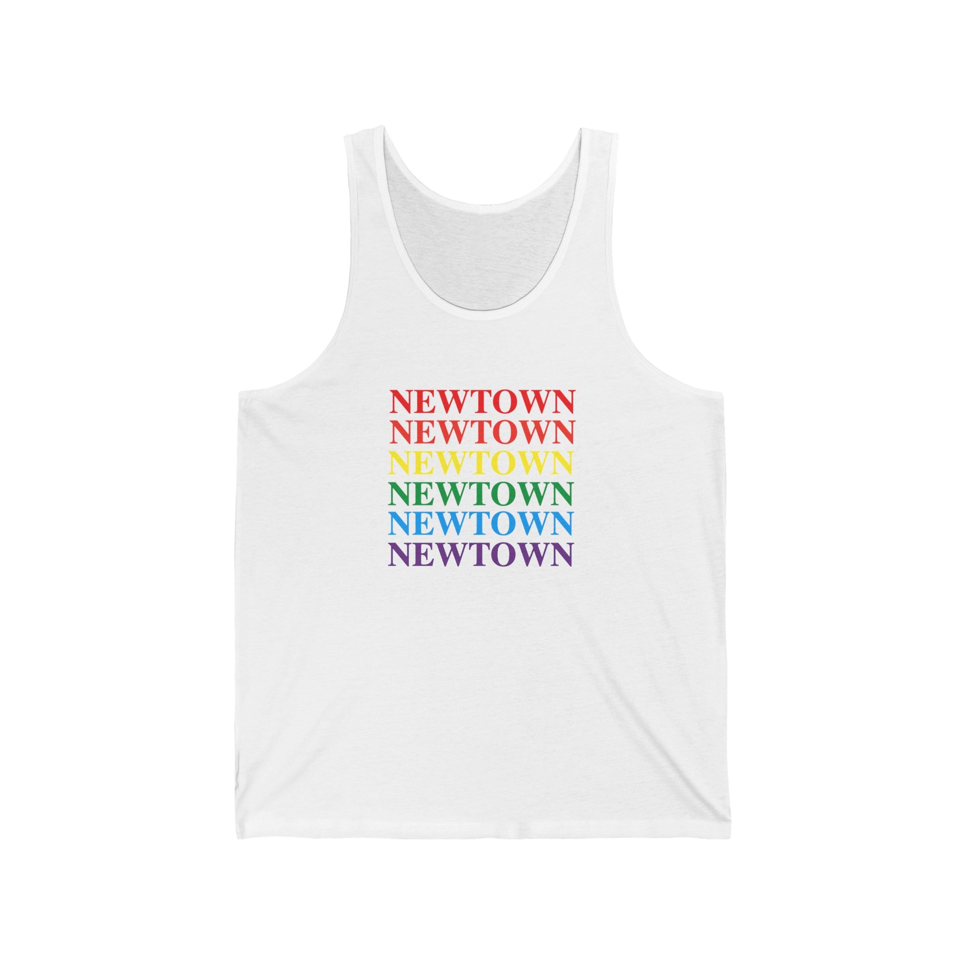 Newtown Connecticut pride tank top shirt