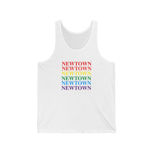 Newtown Connecticut pride tank top shirt