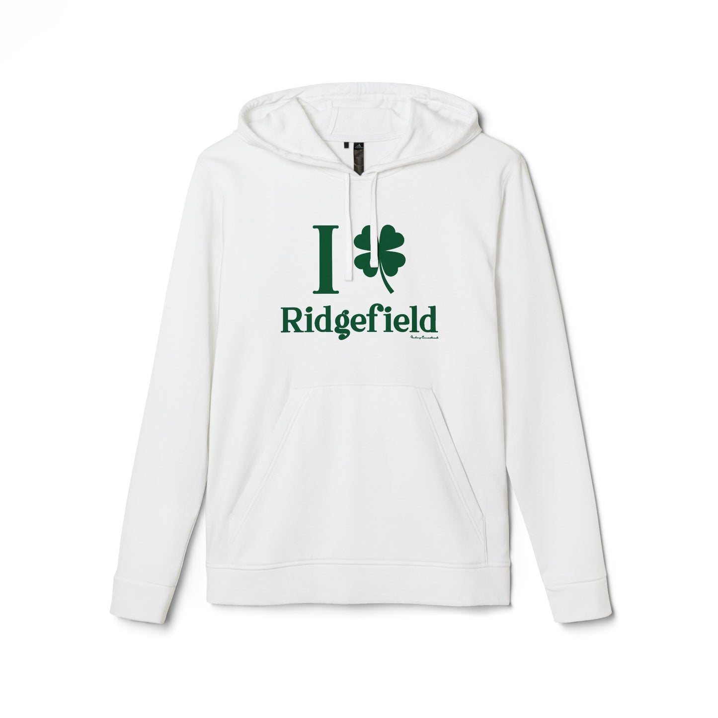 I Clover Ridgefield (Green) adidas® Unisex Fleece Hoodie