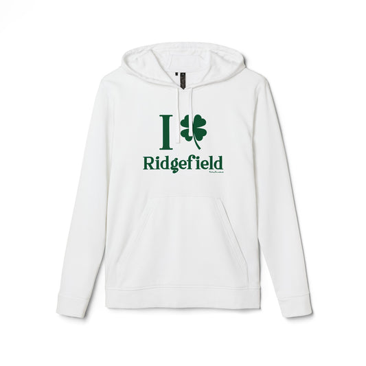 I Clover Ridgefield (Green) adidas® Unisex Fleece Hoodie