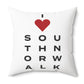 South Norwalk Vision Spun Polyester Square Pillow