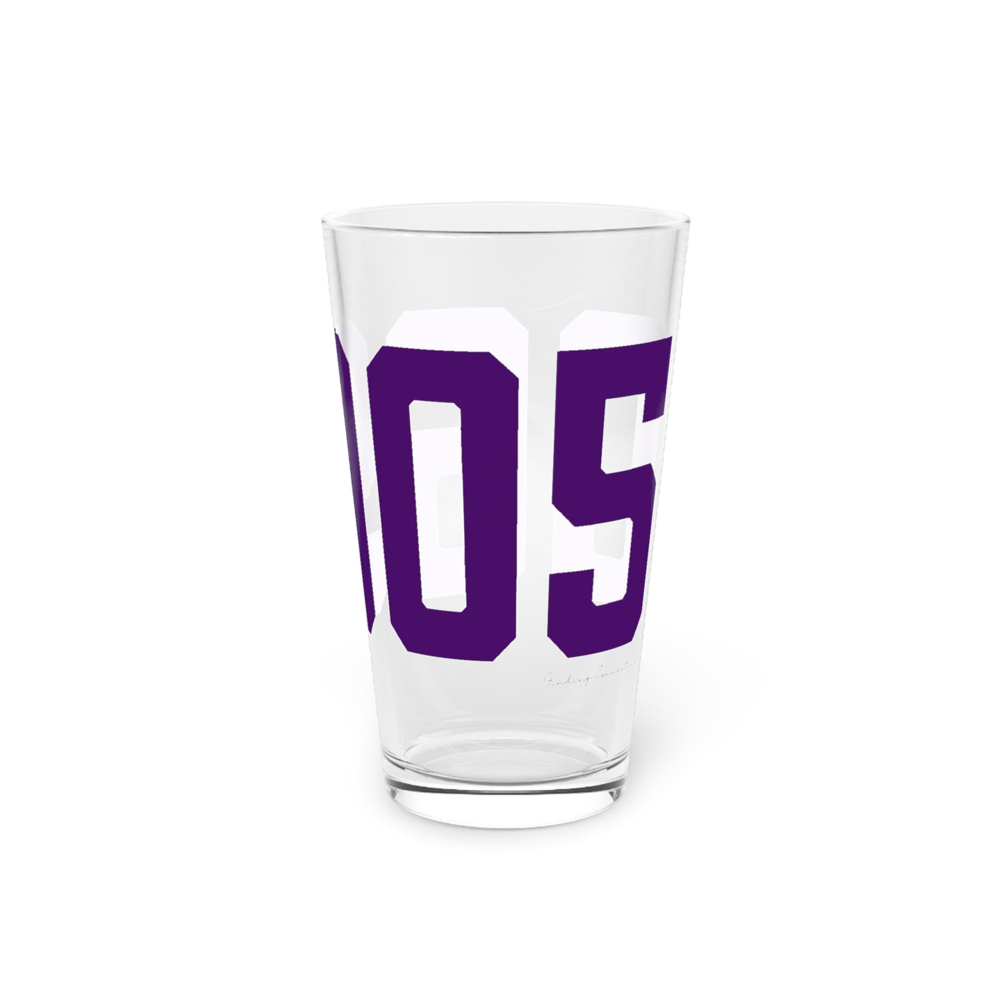 06905 Stamford Connecticut Zip Code Pint Glass, 16oz