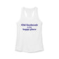 Old Saybrook is My Happy Place Women's Ideal Racerback Tank Top