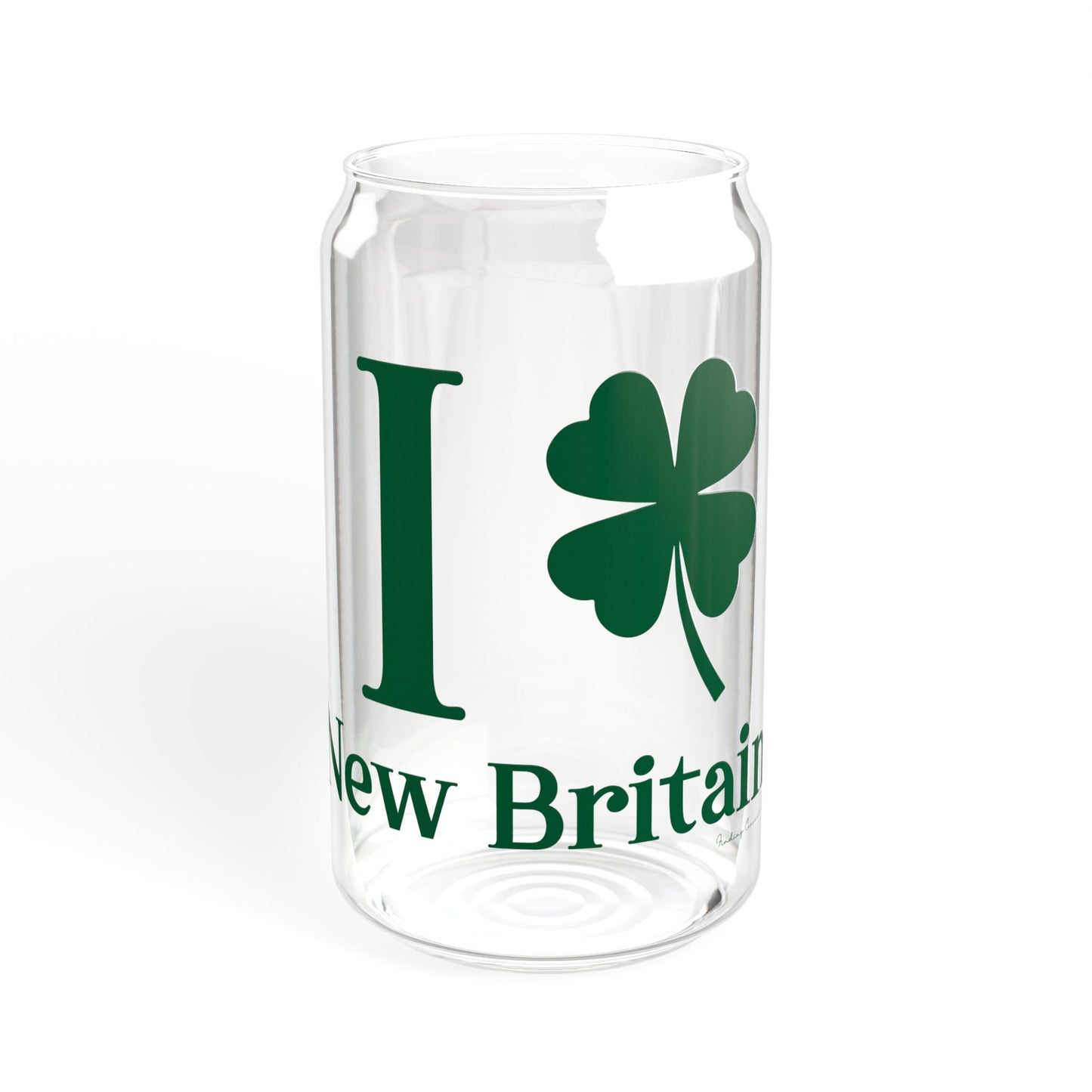 I Clover New Britain Sipper Glass, 16oz