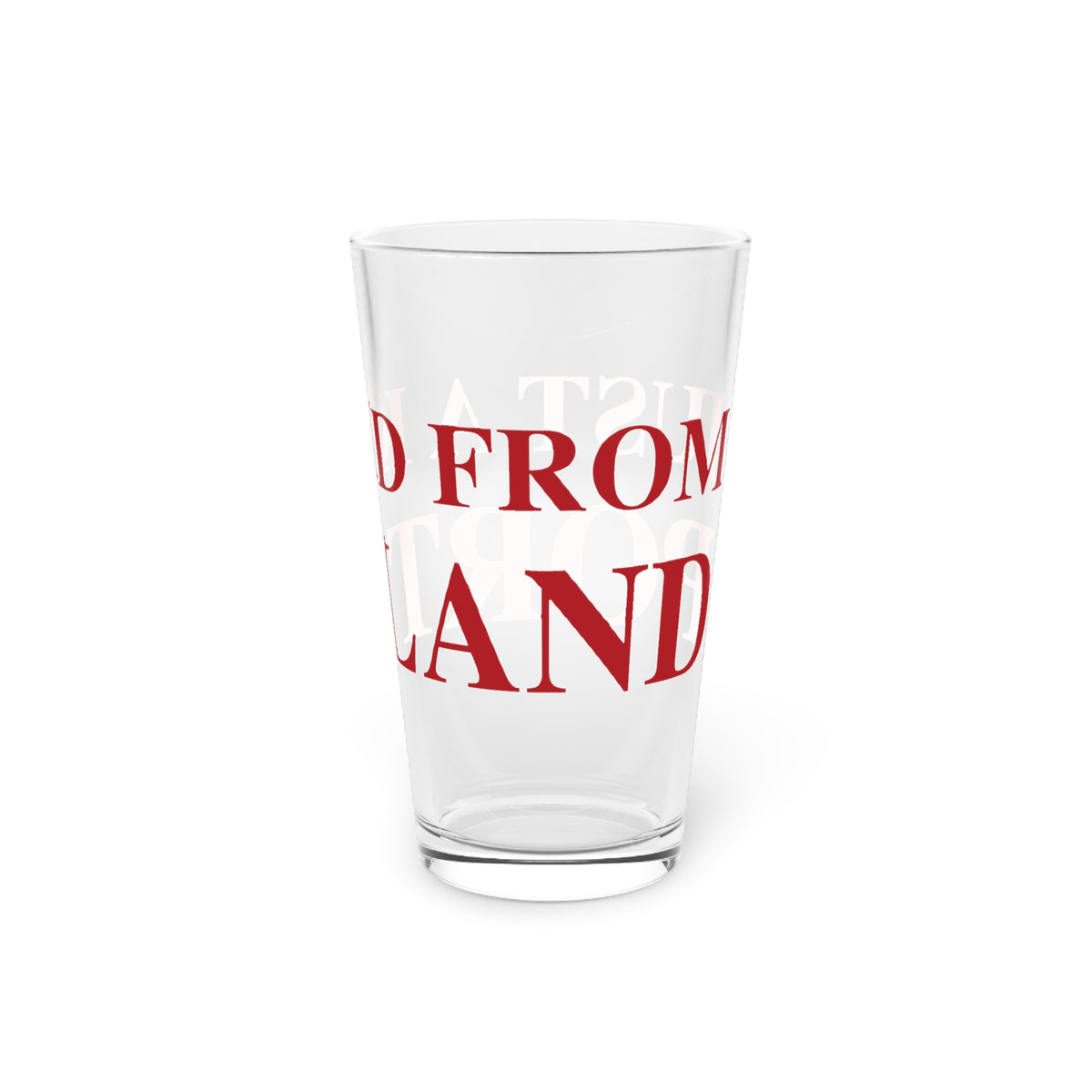 Just a kid from Portland Pint Glass, 16oz