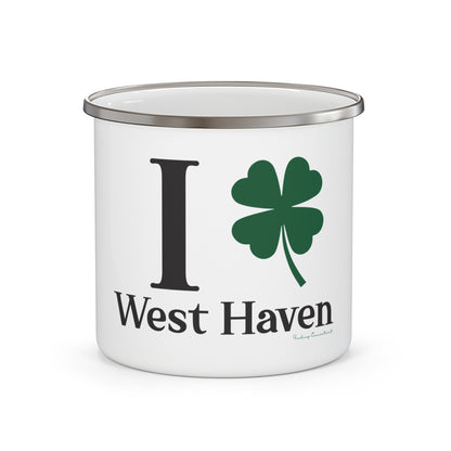 I Clover West Haven Enamel Camping Mug