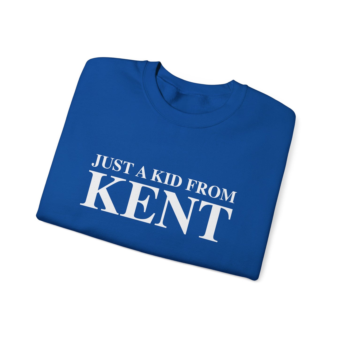 Just a kid from Kent Unisex Heavy Blend™ Crewneck Sweatshirt