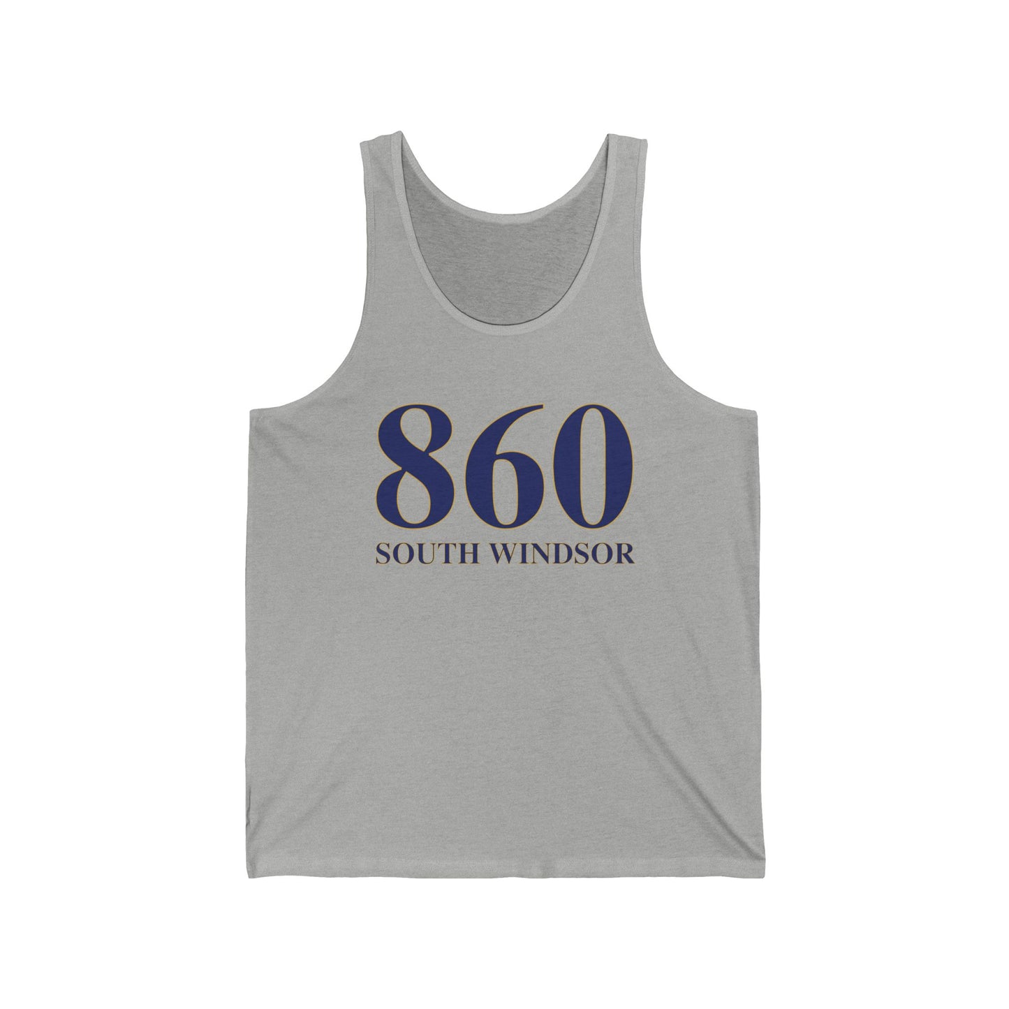 860 South Windsor Unisex Jersey Tank Top