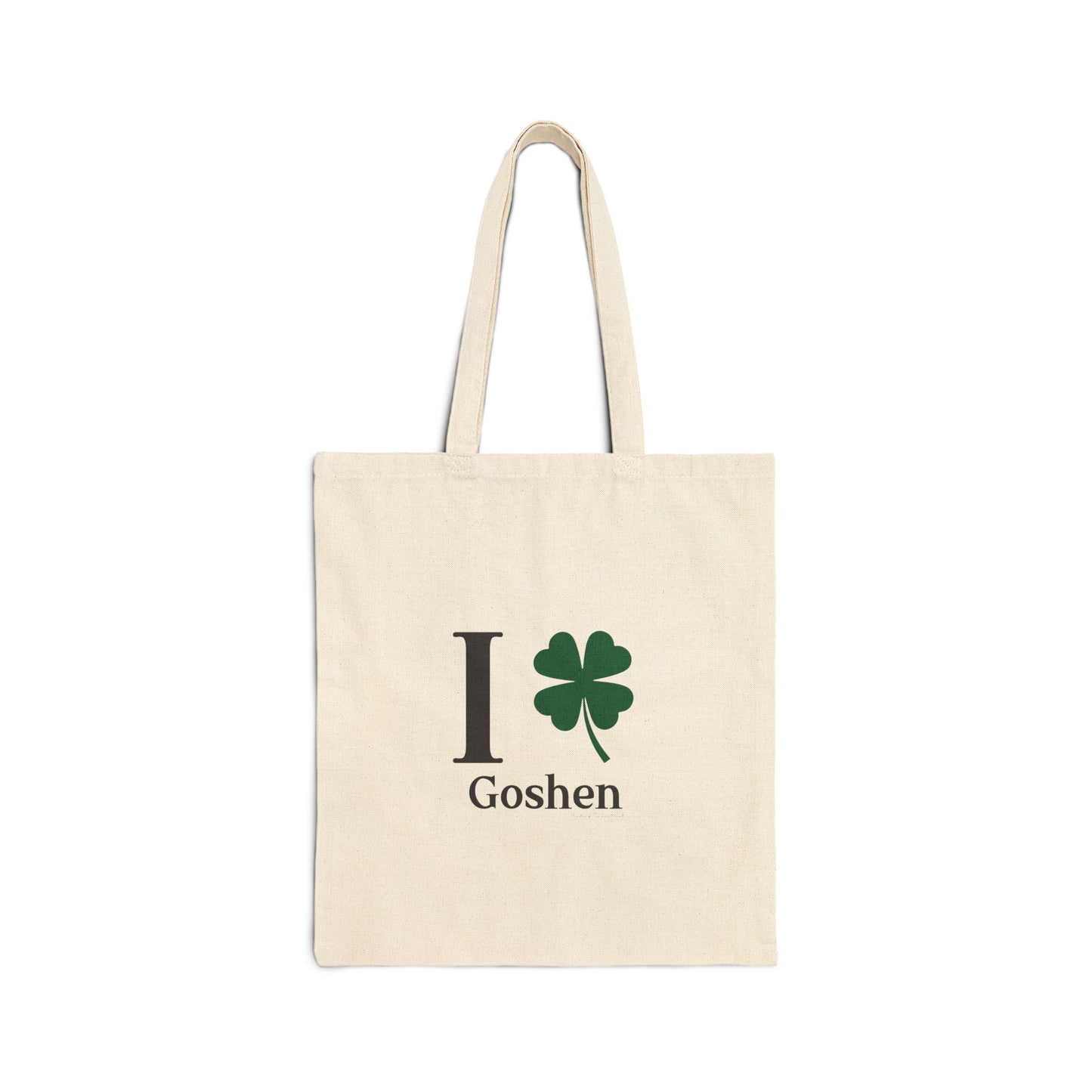 I Clover Goshen Cotton Canvas Tote Bag
