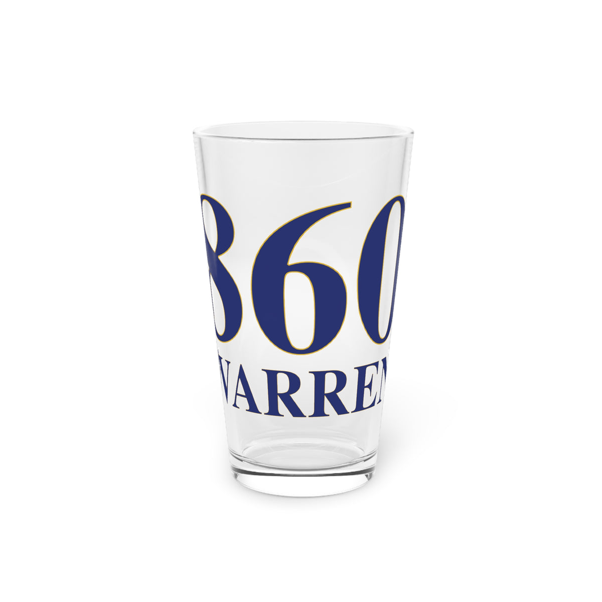 860 Warren Pint Glass, 16oz