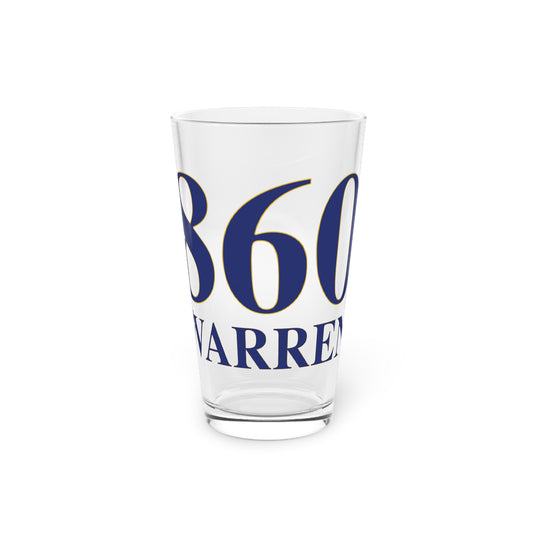 860 Warren Pint Glass, 16oz