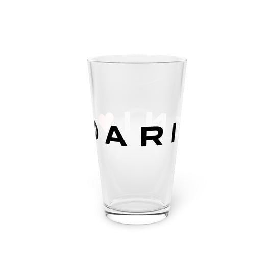 Darien Vision Pint Glass, 16oz