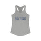 Just a kid from Milford Women's Ideal Racerback Tank