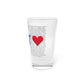 Bridgeport Love Pint Glass, 16oz