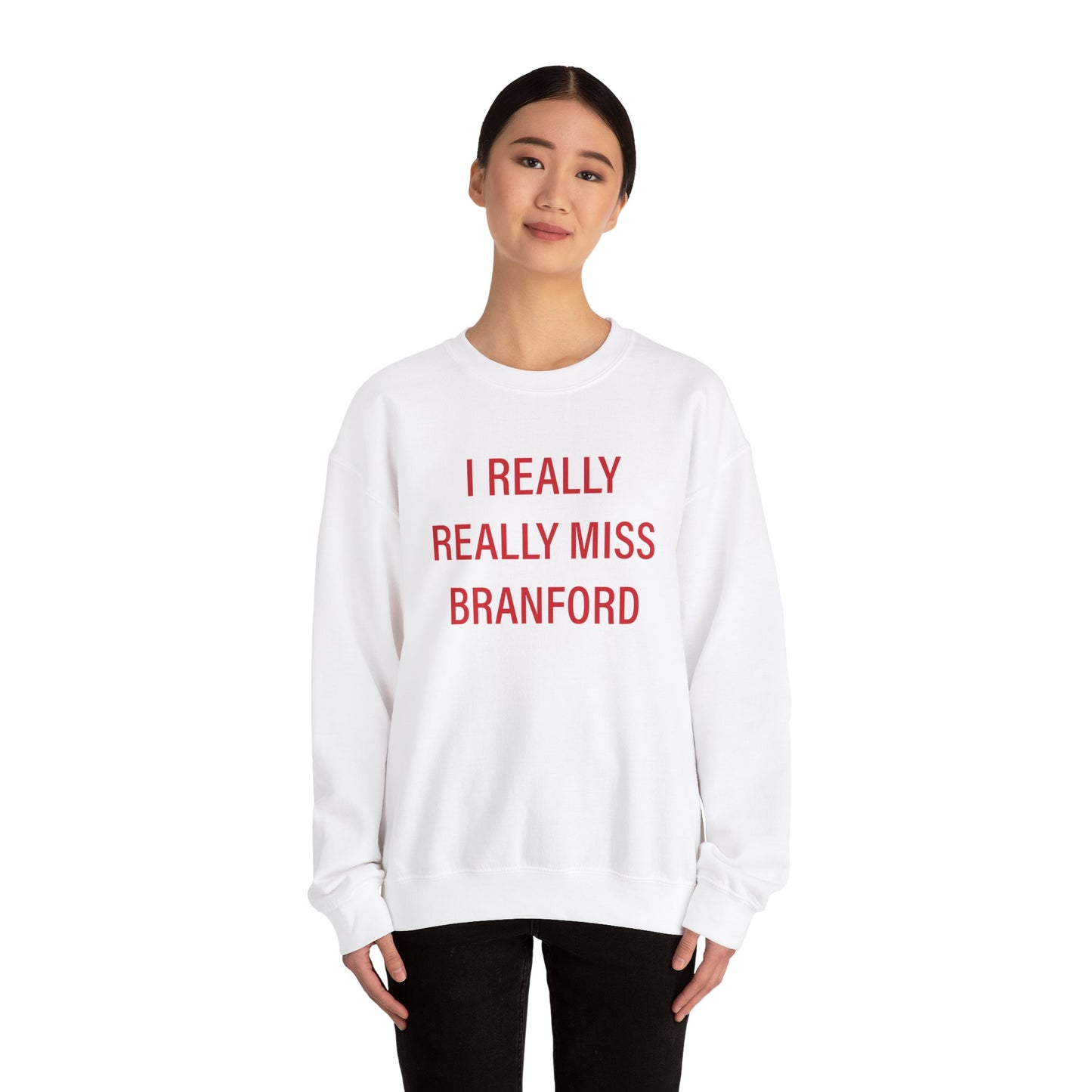 I Really Really Miss Branford Unisex Heavy Blend™ Crewneck Sweatshirt