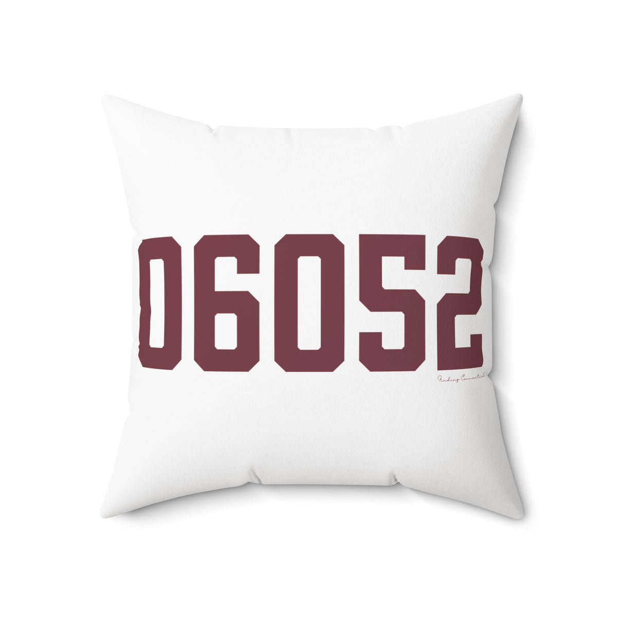 06052 New Britain Connecticut Zip Code Polyester Square Pillow