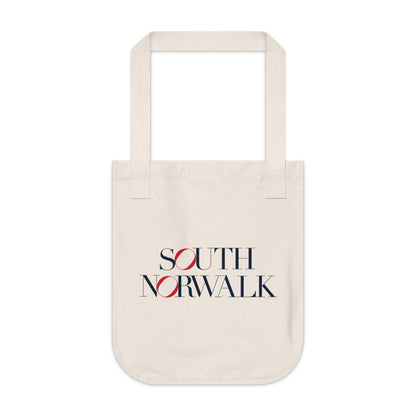 41 Tilt South Norwalk Organic Canvas Tote Bag