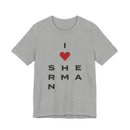 Sherman Vision Unisex Jersey Short Sleeve T-Shirt