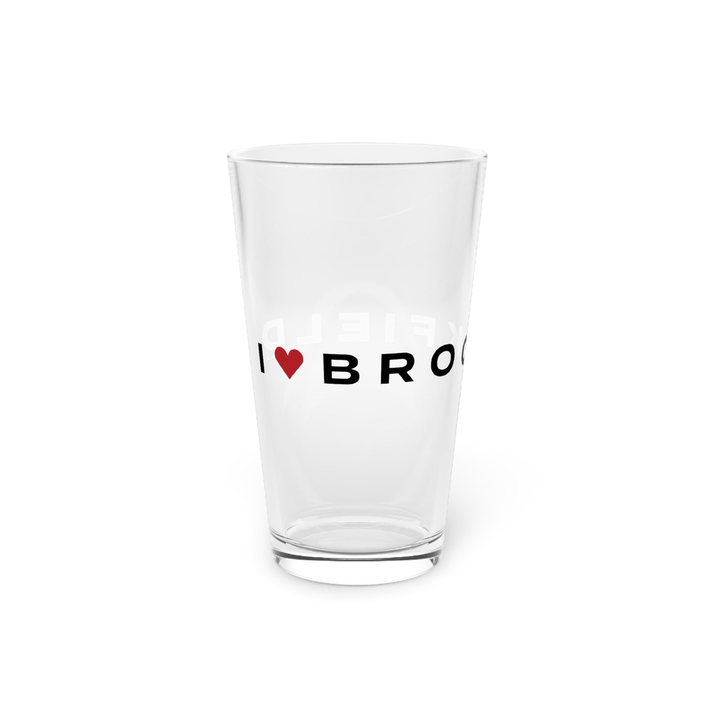 Brookfield Vision Pint Glass, 16oz
