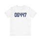 06447 Marlborough Connecticut Zip Code Unisex Jersey Short Sleeve T-Shirt