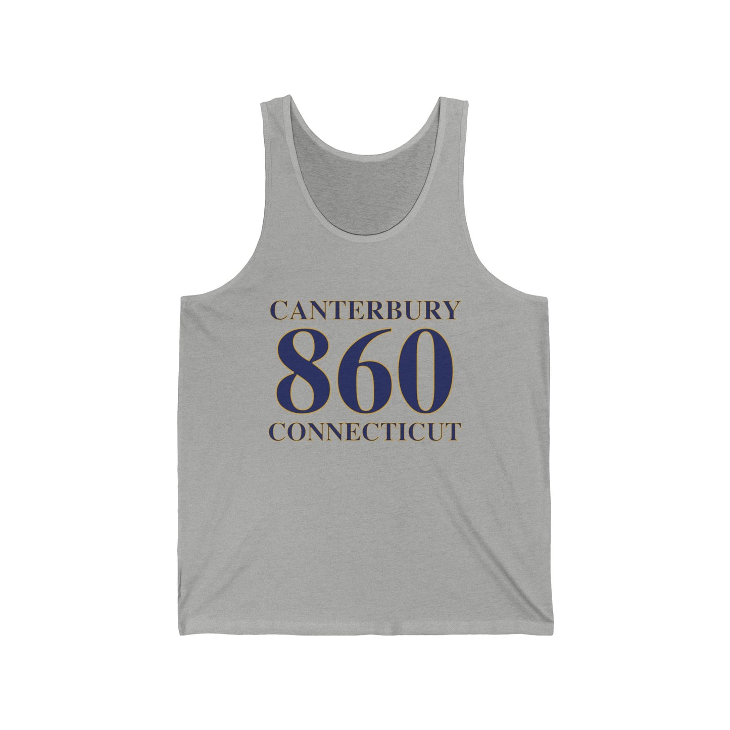 Canterbury 860 Connecticut Unisex Jersey Tank Top