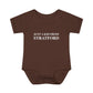 Just a kid from Stratford Infant Baby Rib Bodysuit