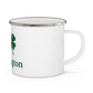 I Clover Southington Enamel Camping Mug