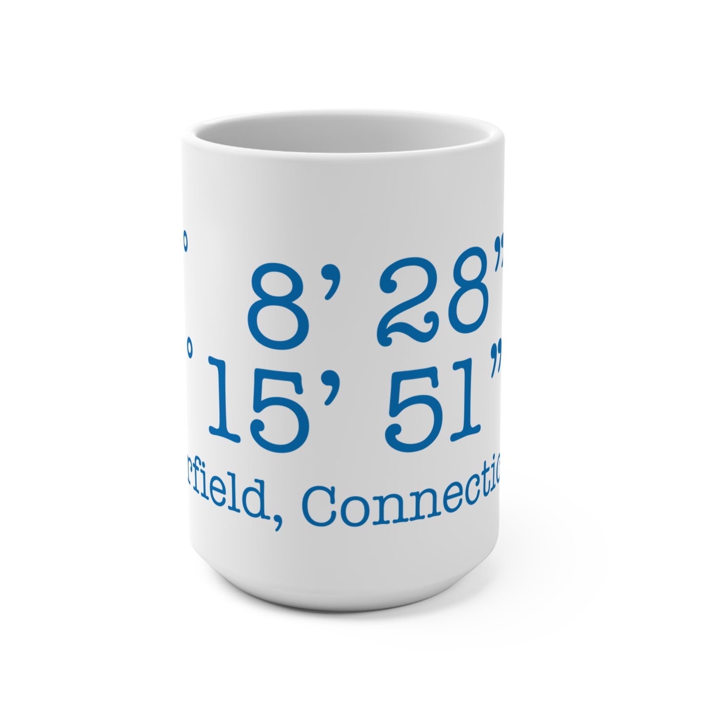 Fairfield Coordinates Mug 15oz