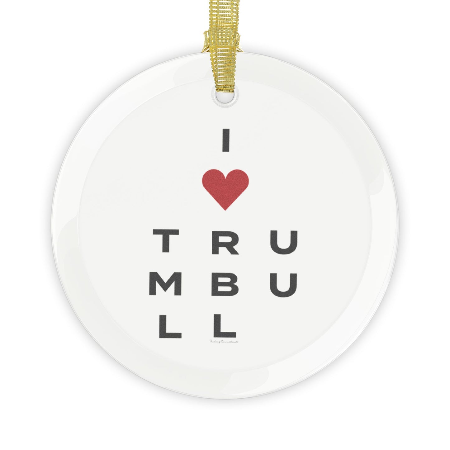 Trumbull Vision Glass Ornaments