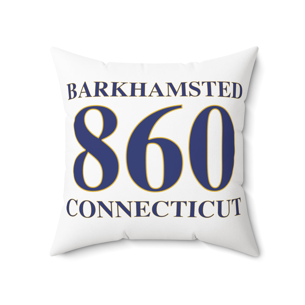 Barkhamsted 860 Connecticut Polyester Square Pillow