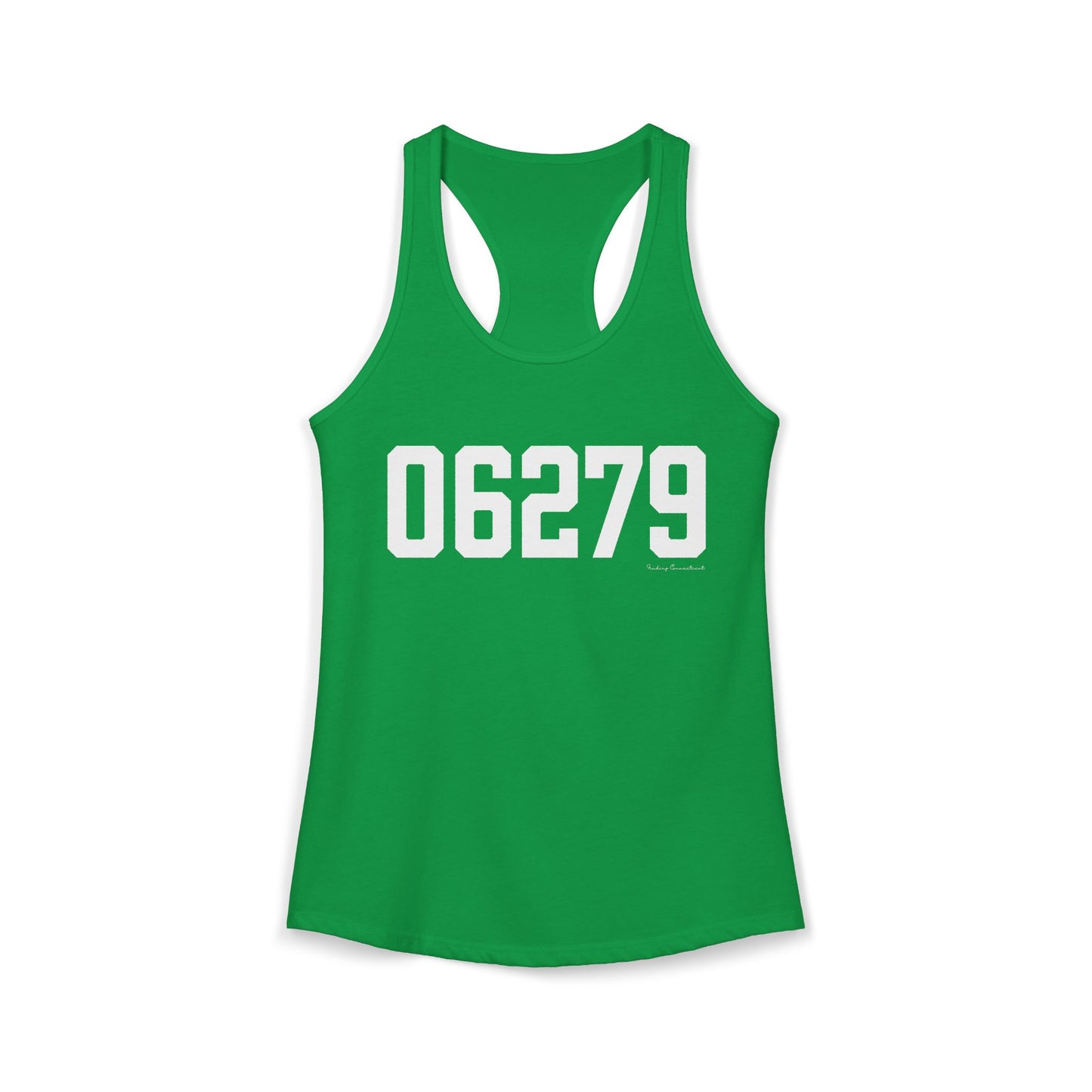 06279 Willington CT Zip Code Women's Ideal Racerback Tank Top