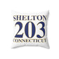 Shelton 203 Connecticut Spun Polyester Square Pillow