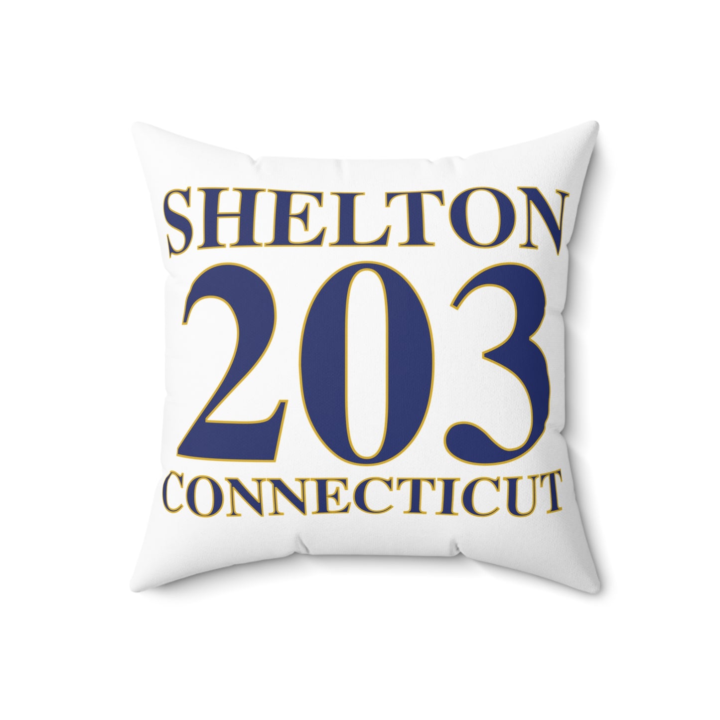 Shelton 203 Connecticut Spun Polyester Square Pillow