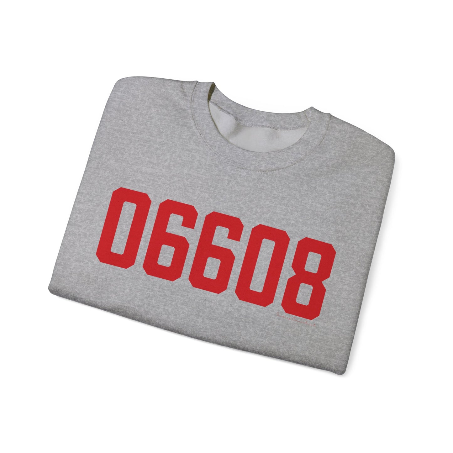 06608 Bridgeport Connecticut Zip Code Unisex Heavy Blend™ Crewneck Sweatshirt