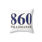 860 Willimantic Spun Polyester Square Pillow