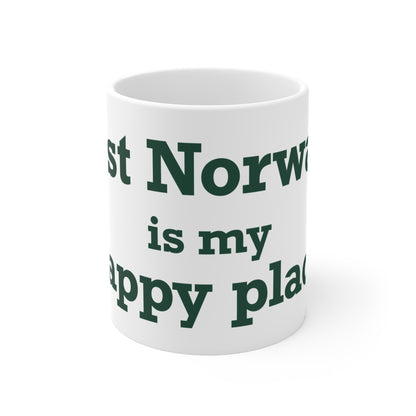 East Norwalk is My Happy Place Mug 11oz