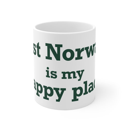 East Norwalk is My Happy Place Mug 11oz