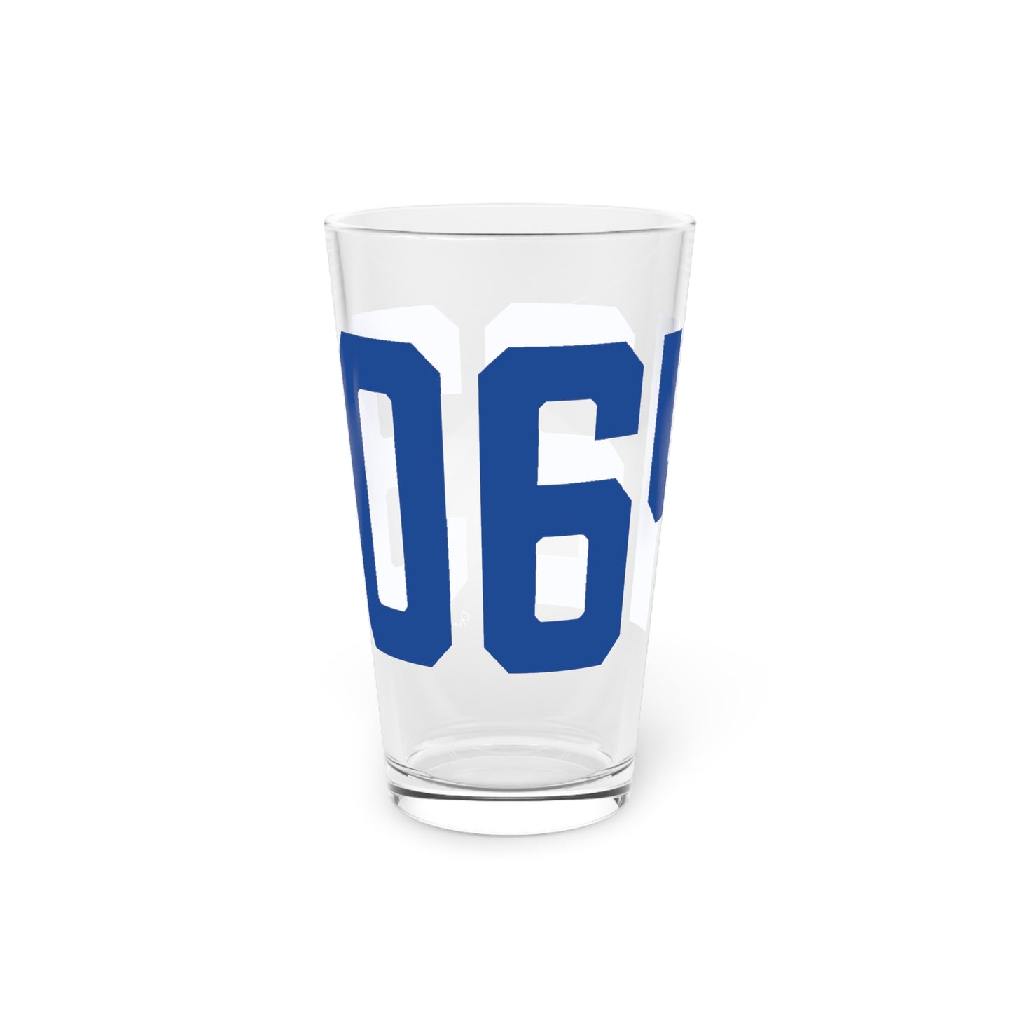06423 East Haddam Connecticut Zip Code Pint Glass, 16oz