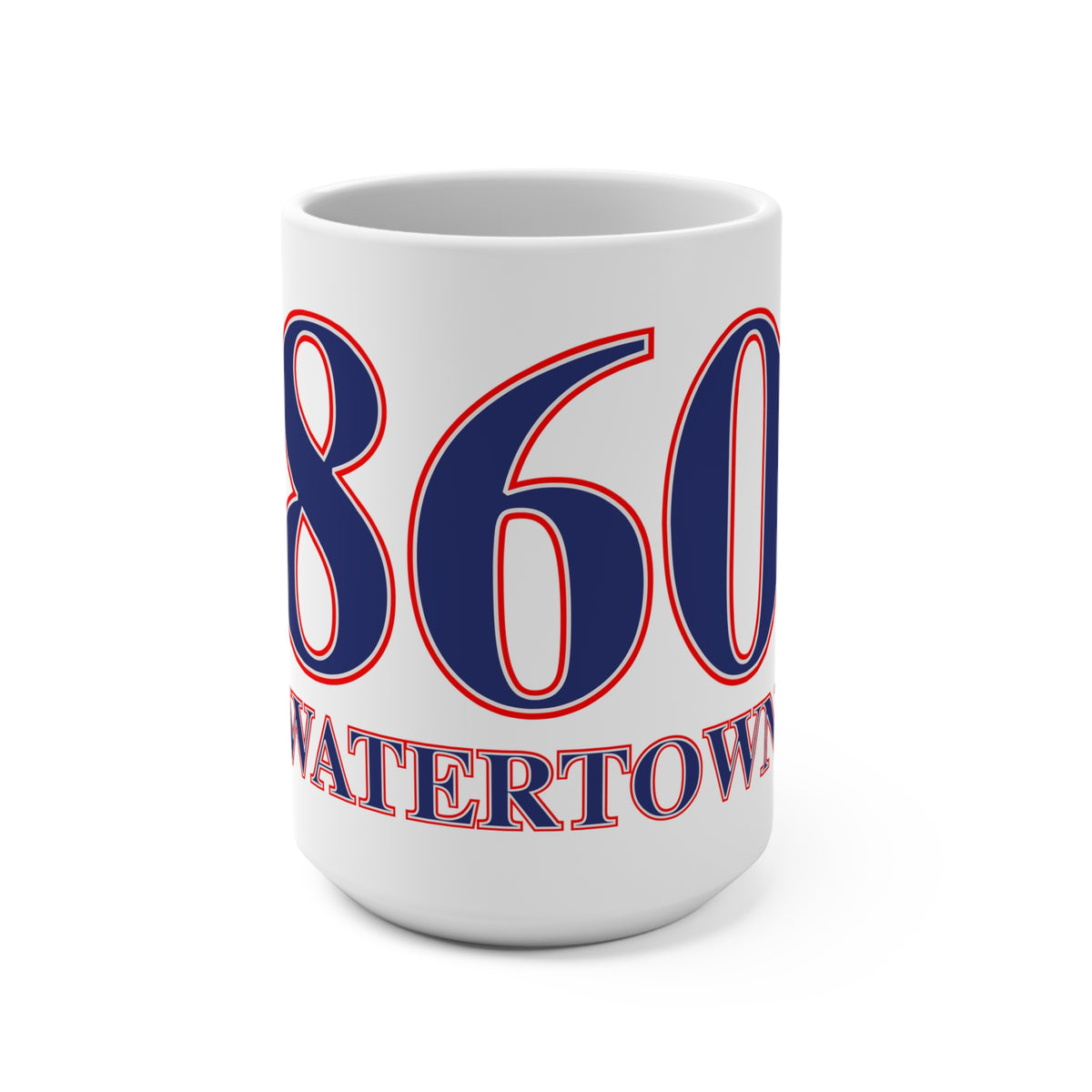 Watertown Red, White & Blue Mug 15oz