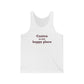 Canton is My Happy Place Unisex Jersey Tank Top
