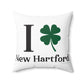 I Clover New Hartford Spun Polyester Square Pillow