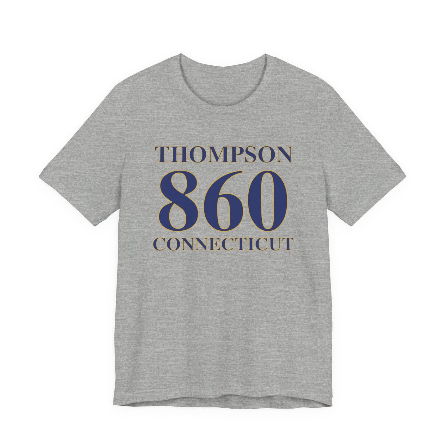Thompson 860 Connecticut Unisex Jersey Short Sleeve T-Shirt