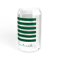 Woodstock Connecticut St. Patrick’s Day Flag Sipper Glass, 16oz