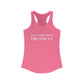 Just a kid from Trumbull Women's Ideal Racerback Tank