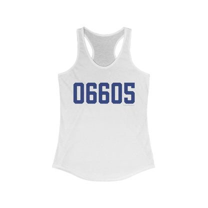 06605 Bridgeport Connecticut Zip Code Women's Ideal Racerback Tank Top